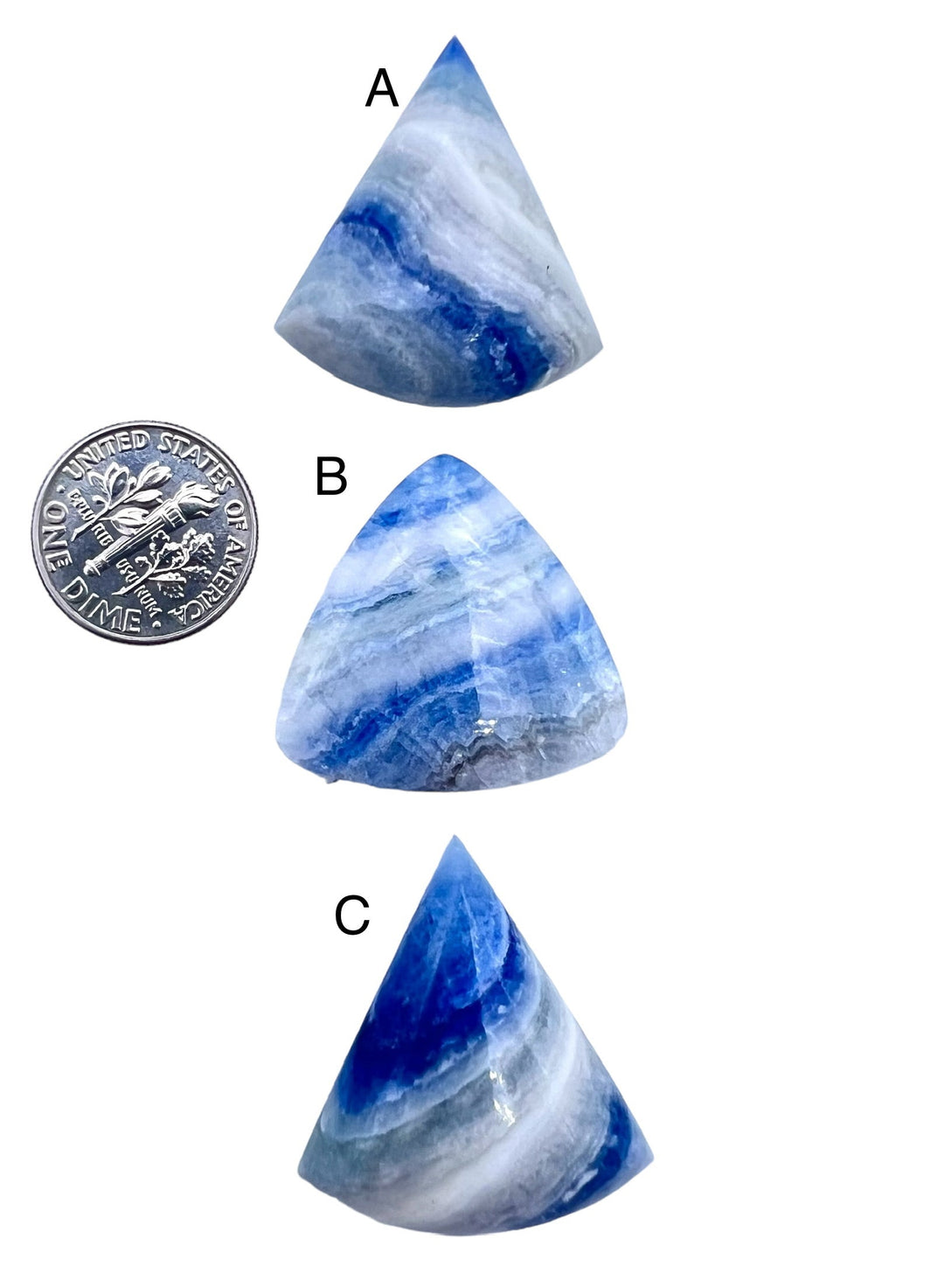 Lapis Lace Onyx/Sheelite (Turkey) Freeform Cabochons