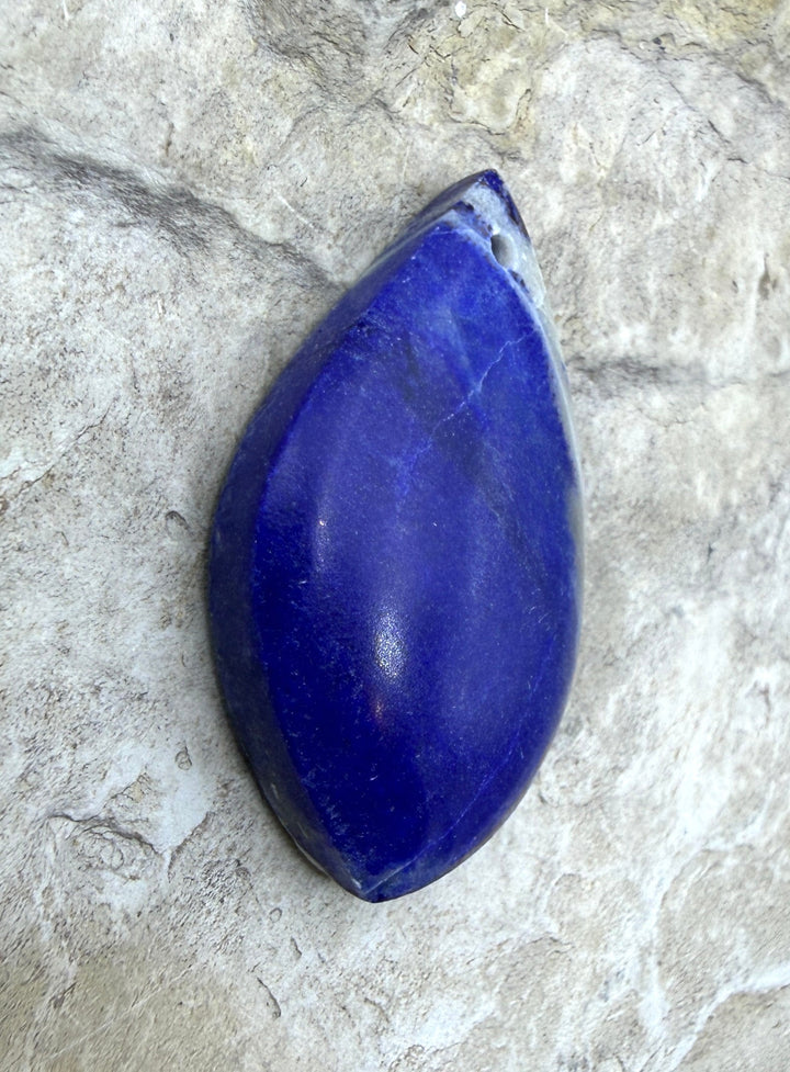 Lapis Lazuli Focal Pendant Bead 16x28mm - Lapis Lazuli