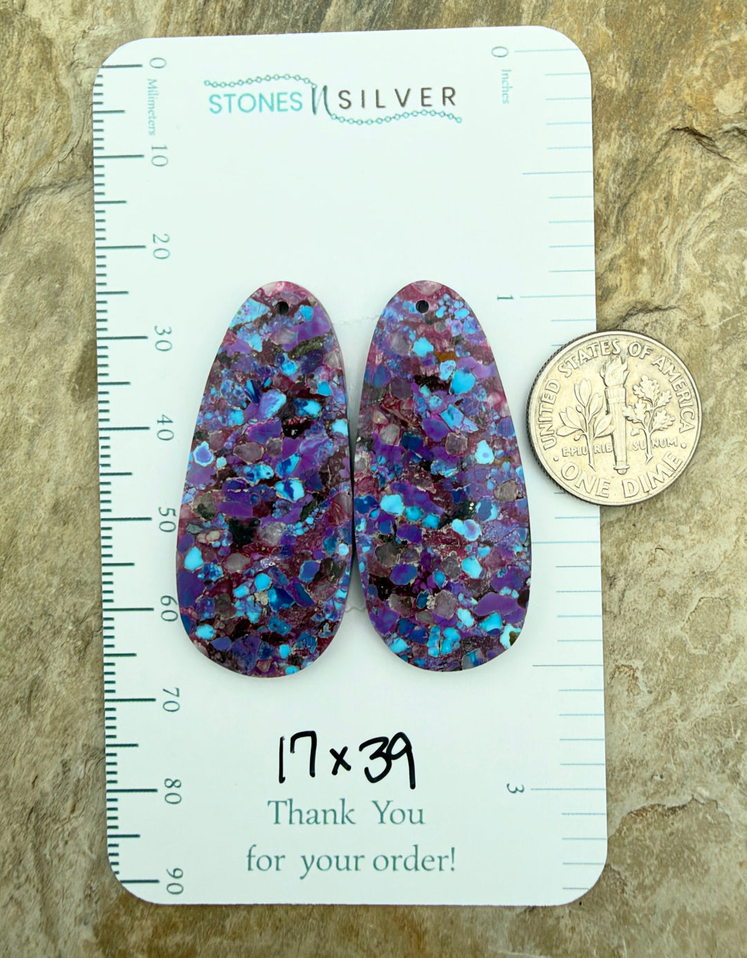 Mohave Purple Turquoise Kingman Composite BIG Matching
