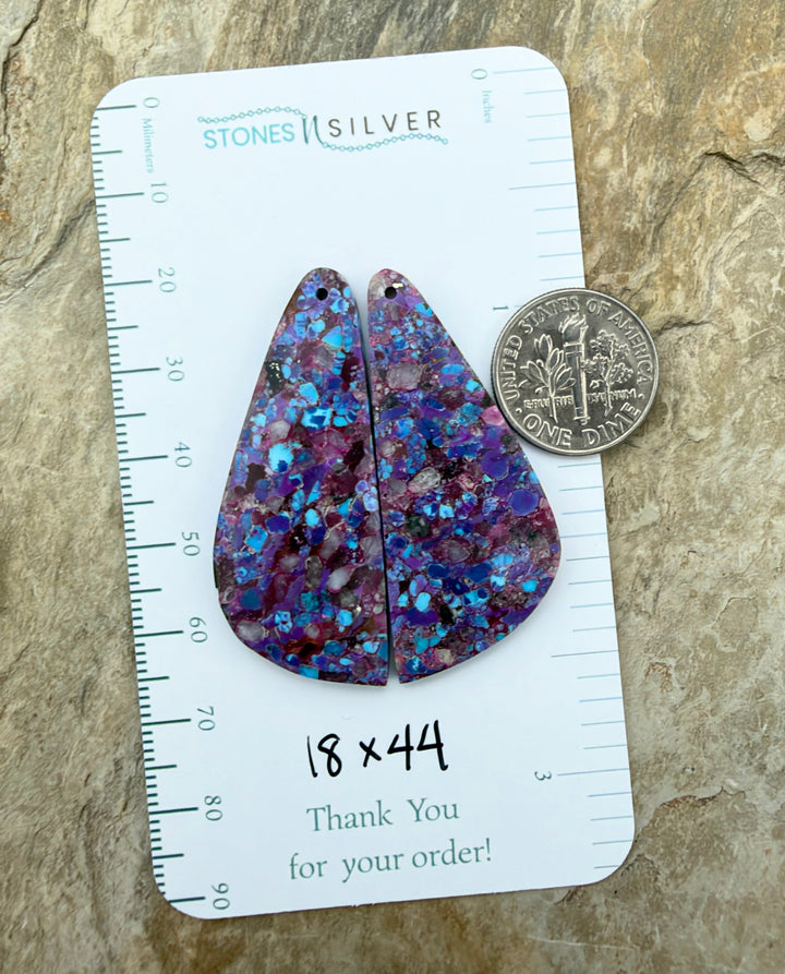 Mohave Purple Turquoise Kingman Composite BIG Matching