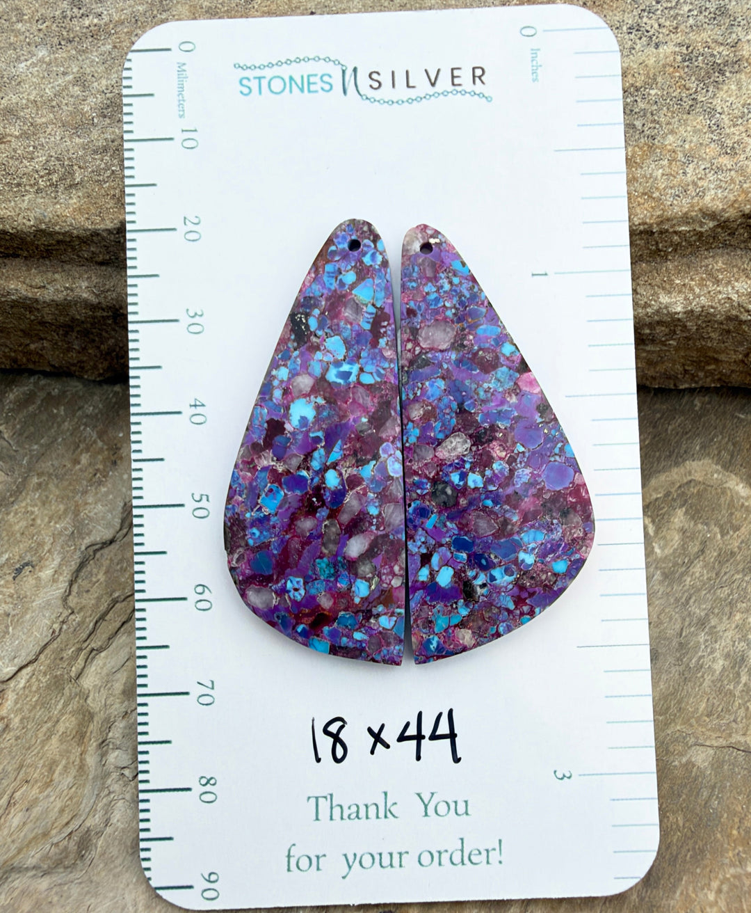 Mohave Purple Turquoise Kingman Composite BIG Matching