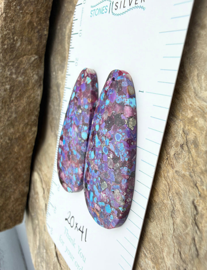 Mohave Purple Turquoise Kingman Composite BIG Matching
