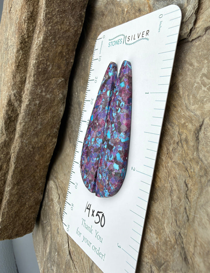 Mohave Purple Turquoise Kingman Composite LONG Matching