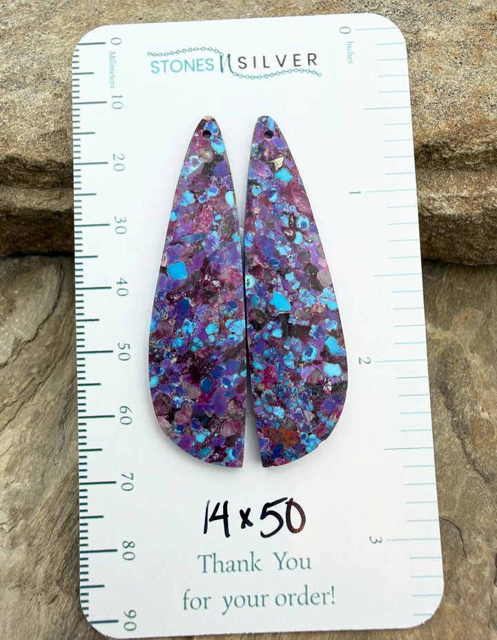 Mohave Purple Turquoise Kingman Composite LONG Matching