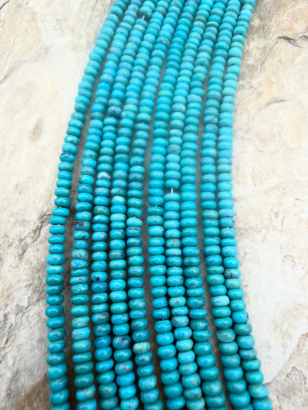 Nacozari (Mexico) 3mm Rondelle Beads 8 Inch Strand