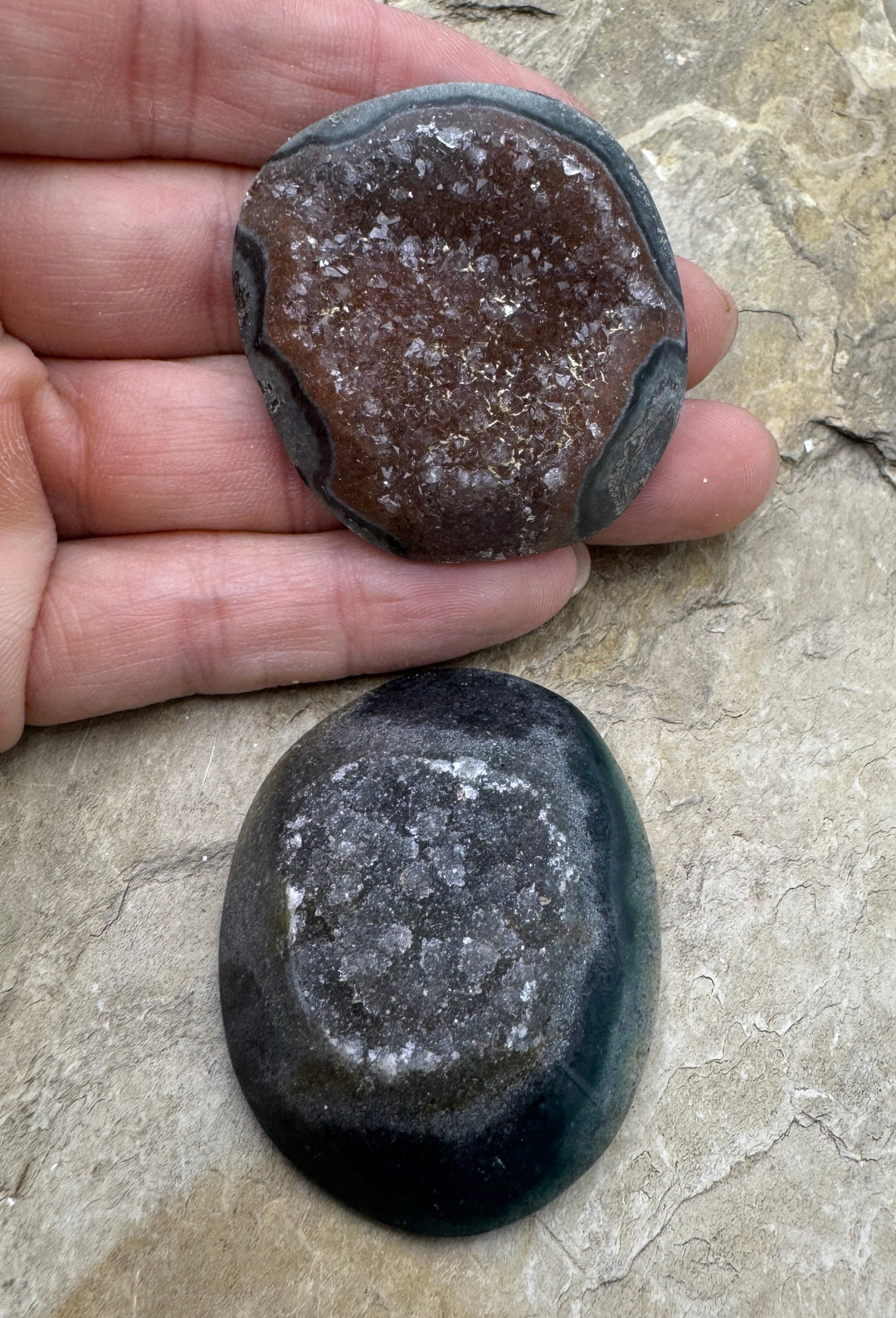 Natural Amethyst Druzy BIG Designer Cabochon Select