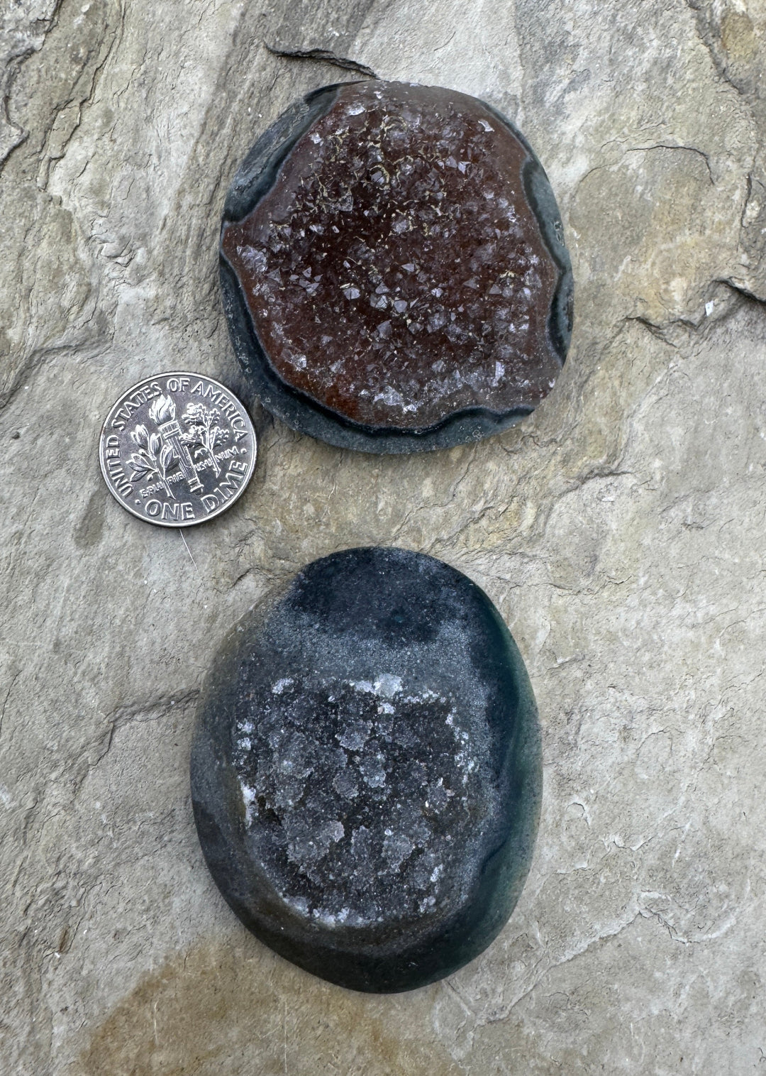 Natural Amethyst Druzy BIG Designer Cabochon Select