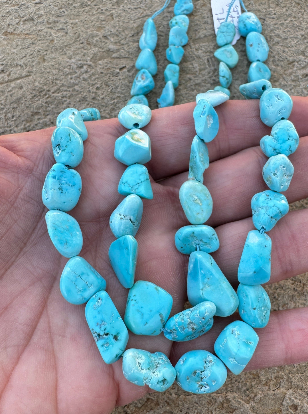 Natural Blue Sleeping Beauty Turquoise (AZ) 13-18mm Nuggets