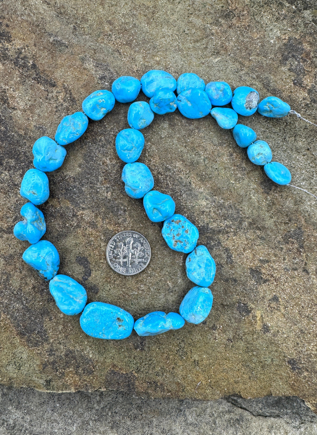 Natural Sleeping Beauty Turquoise (AZ) BIG 9x10-14x22mm