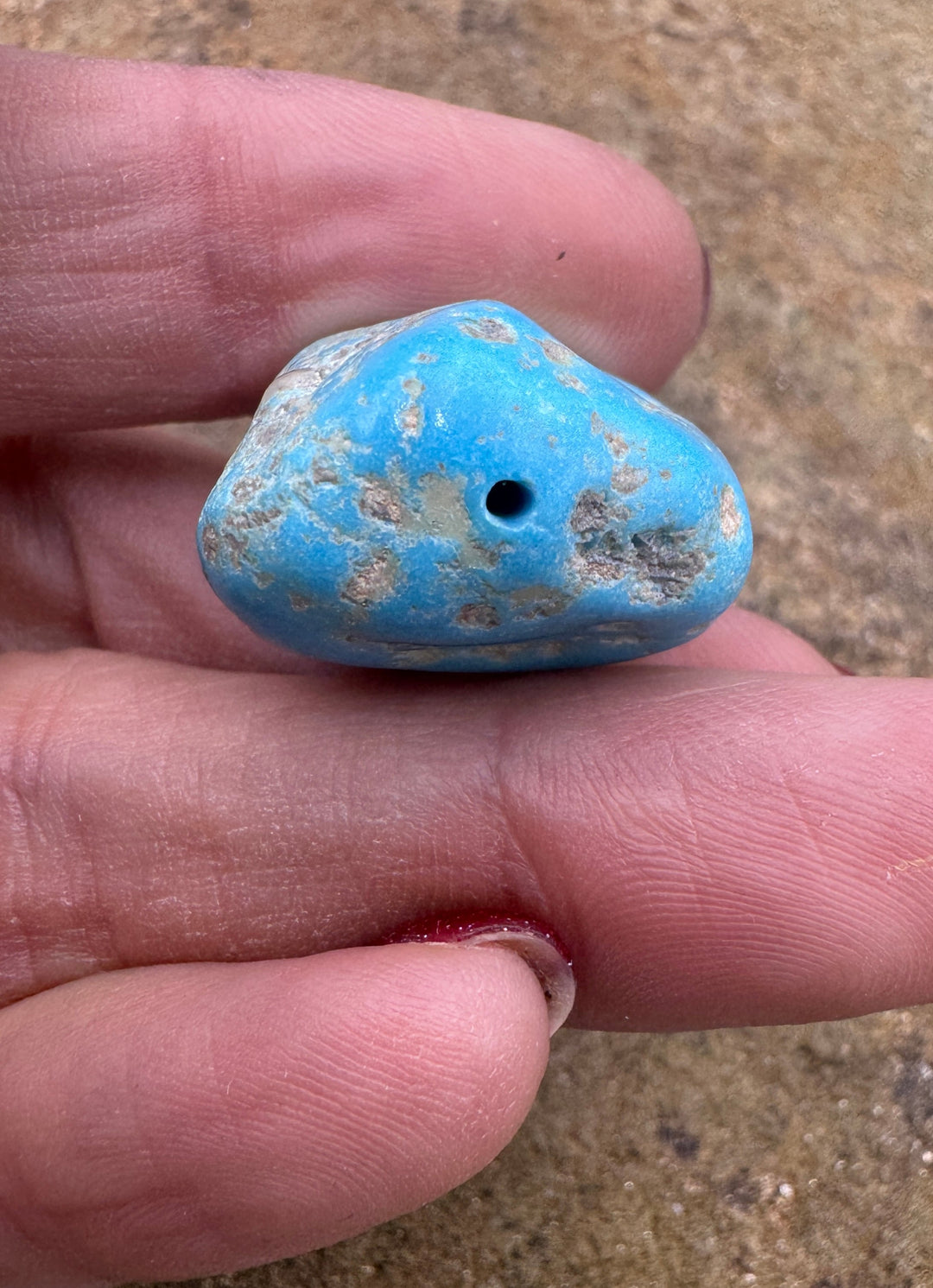 Natural Sleeping Beauty Turquoise (AZ) BIG Focal Nugget