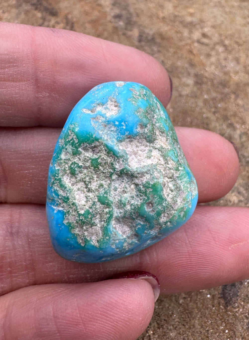 Natural Sleeping Beauty Turquoise (AZ) BIG Focal Nugget