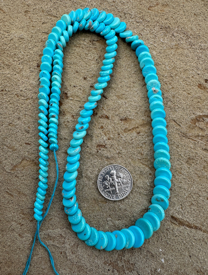 Natural Sleeping Beauty Turquoise (AZ) Graduated 4-9mm