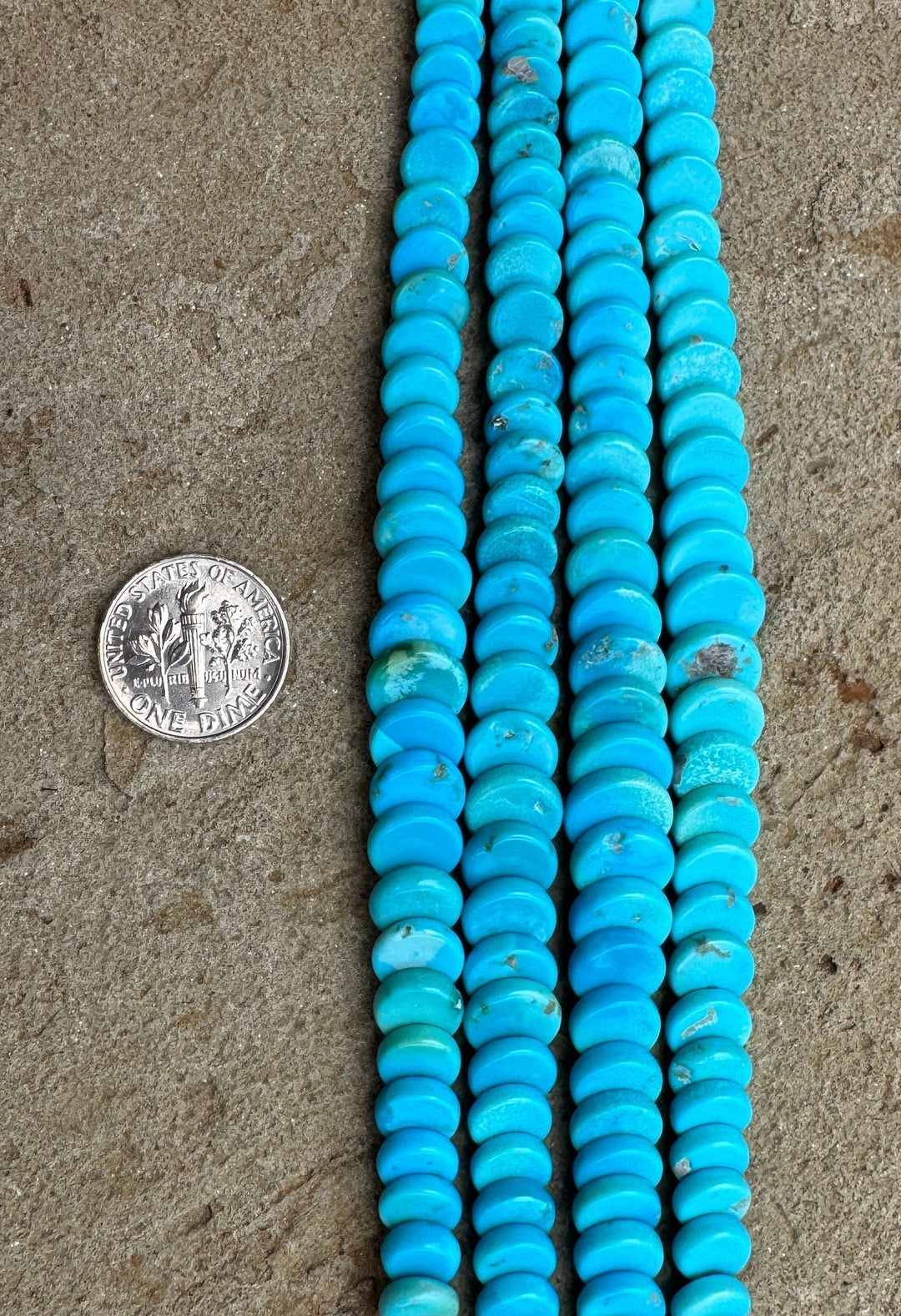 Natural Sleeping Beauty Turquoise (AZ) Graduated 4-9mm