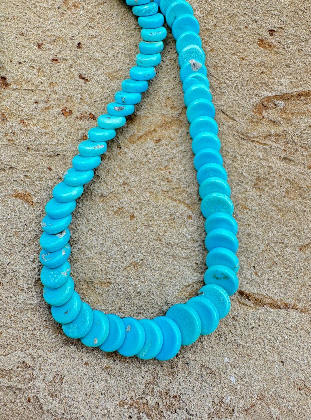 Natural Sleeping Beauty Turquoise (AZ) Graduated Fancy Cut