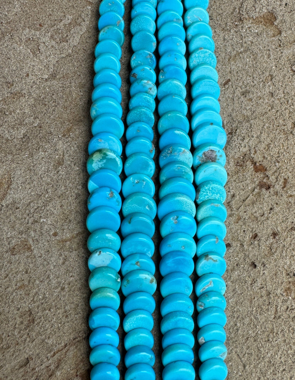 Natural Sleeping Beauty Turquoise (AZ) Graduated Fancy Cut