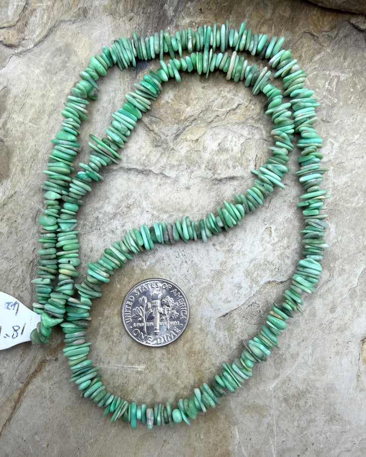 Nevada Variscite 4-6mm Nugget/Chip Beads 16 Inch Strand