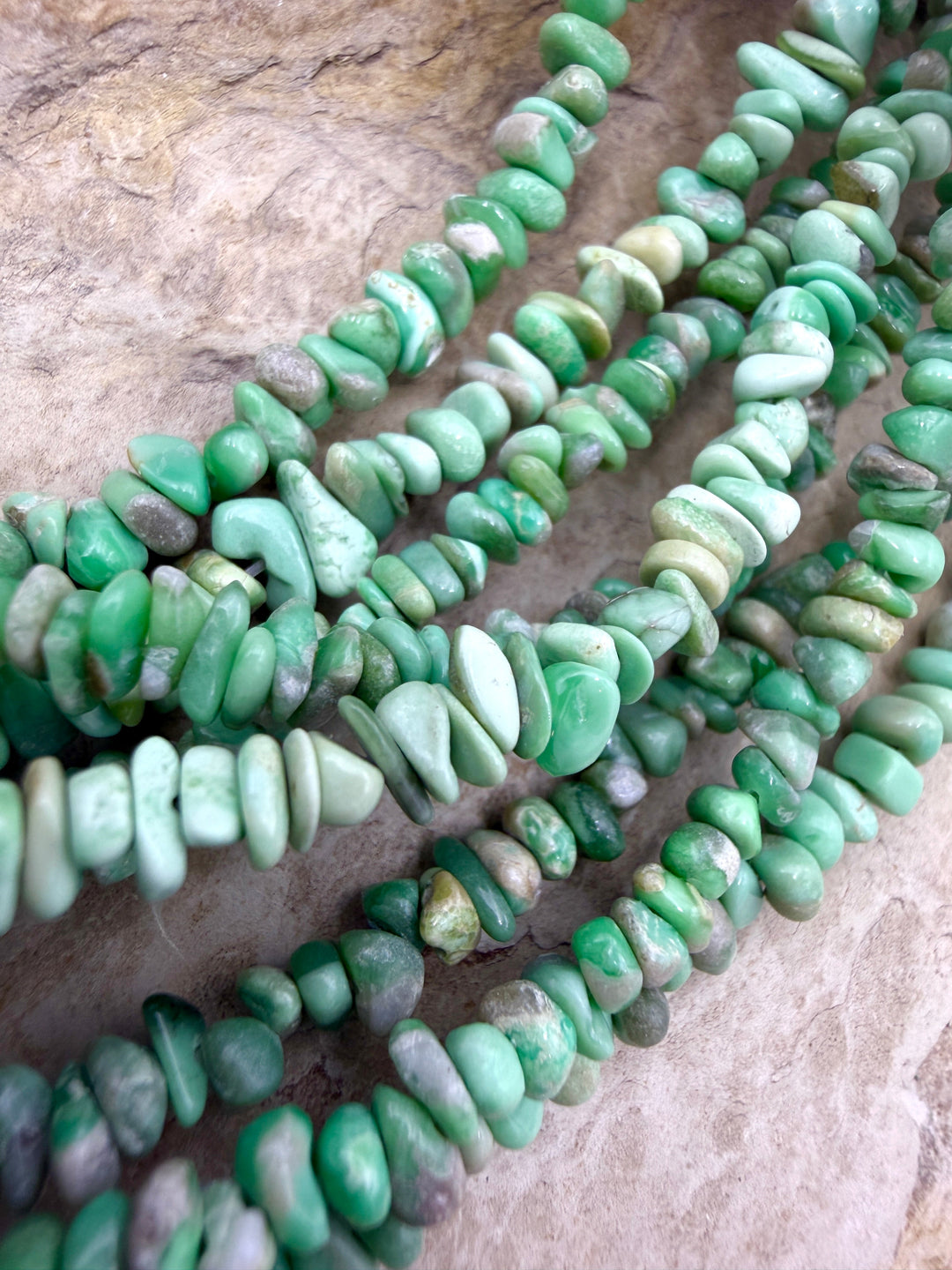 Nevada Variscite 4-6mm Nugget/Chip Beads 16 Inch Strand
