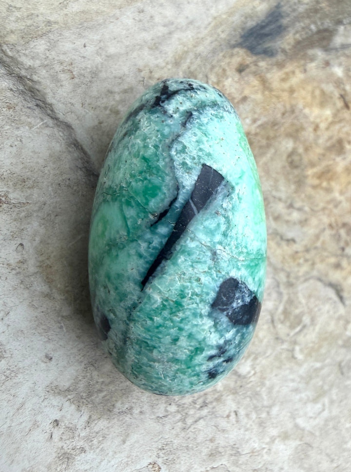 Nevada Variscite BIG Focal Pendant Bead Top Drilled
