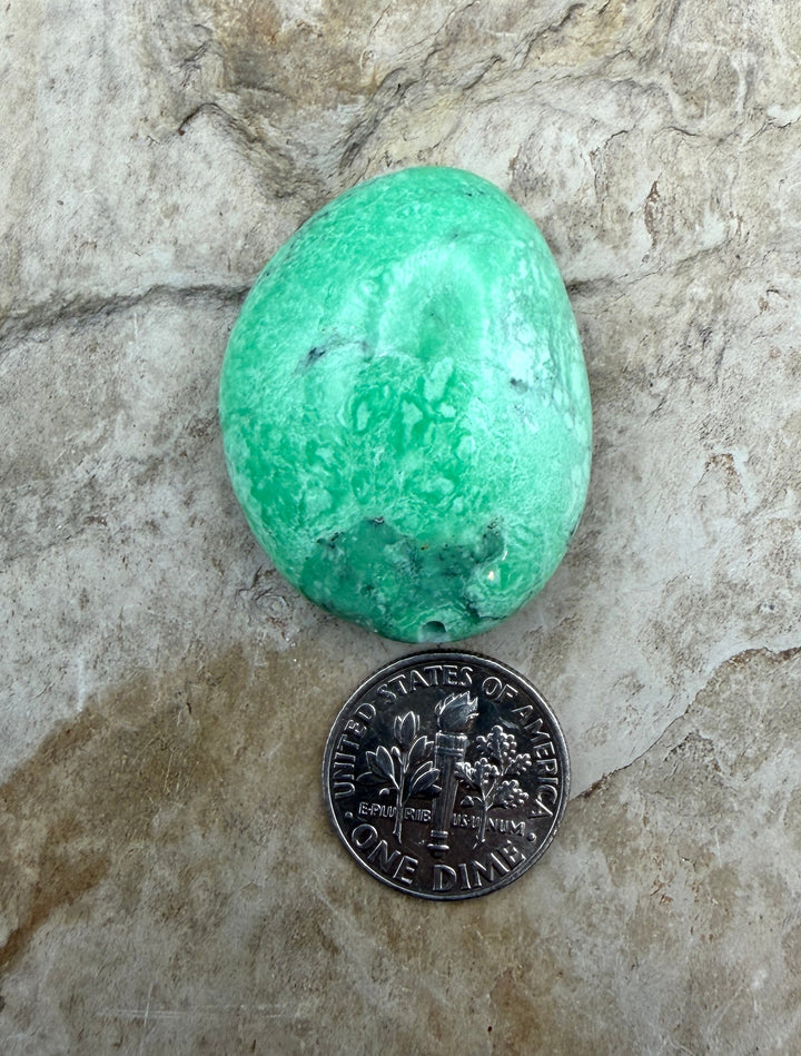 Nevada Variscite BIG Focal Pendant Bead Top Drilled