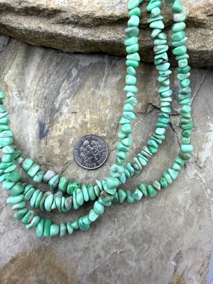 Nevada Variscite Graduated 4-7mm Chip/Nugget Beads 16 Inch