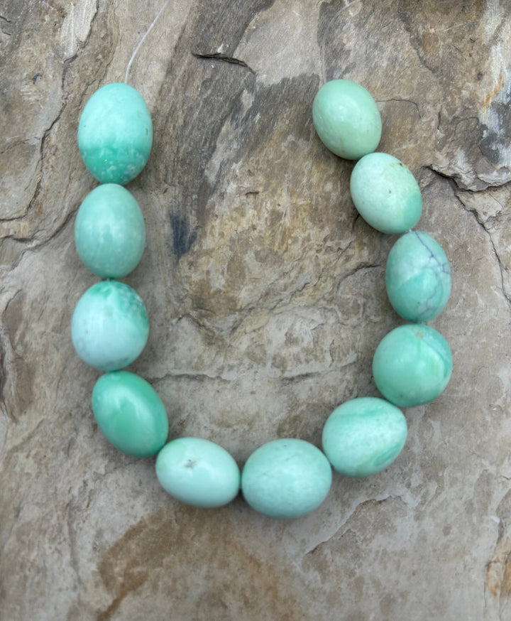 Nevada Variscite Smooth Rounded Nugget Beads 12-15mm 11