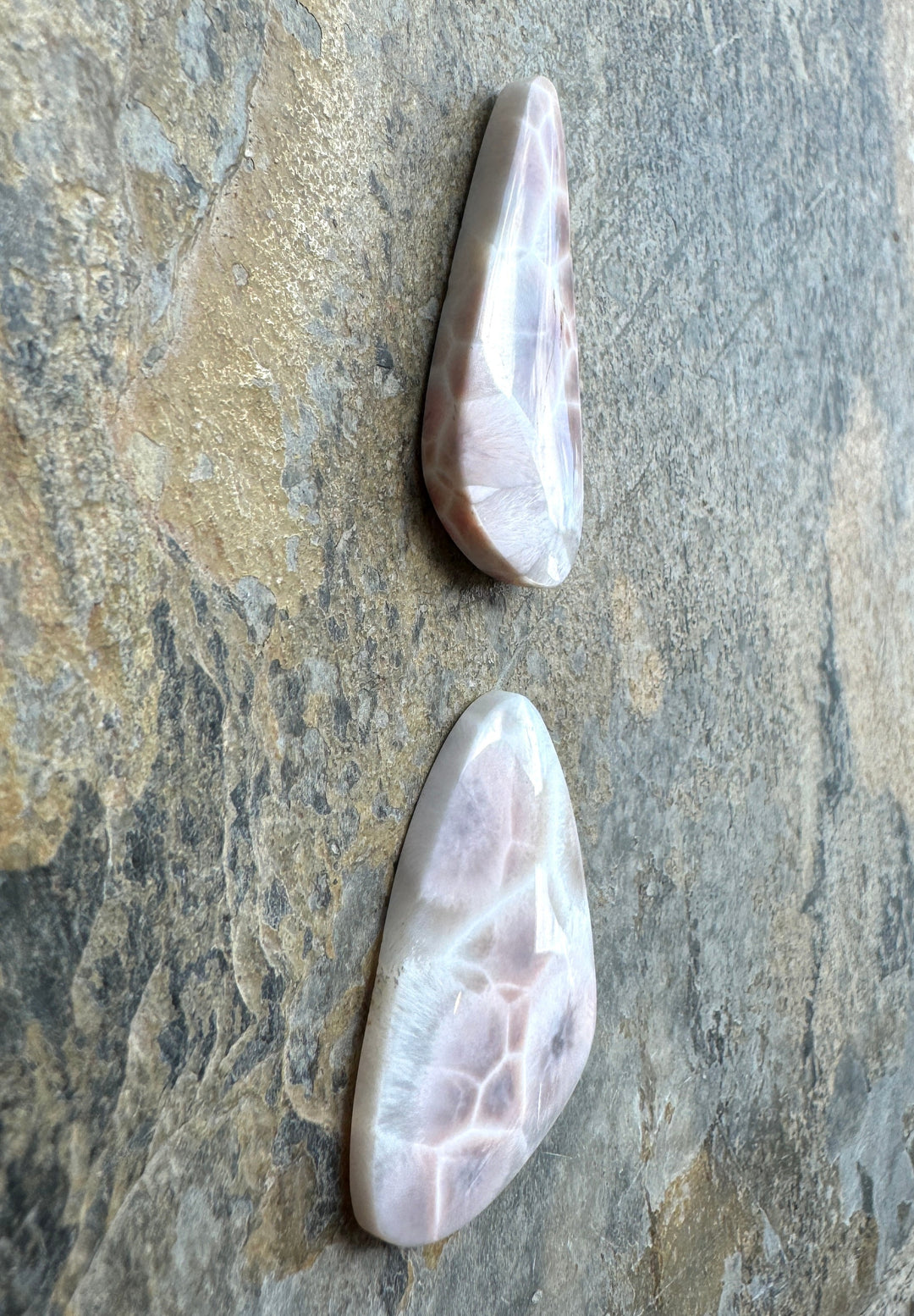 Pink Natrolite (Indonesia) Freeform Cabochon (Select