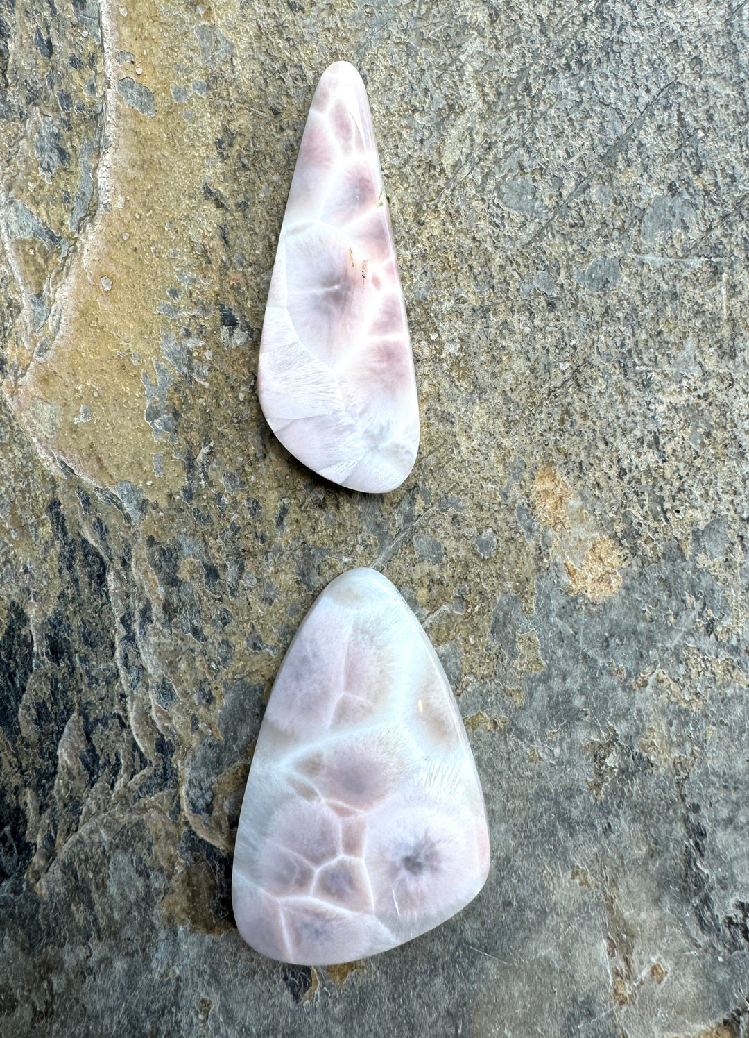 Pink Natrolite (Indonesia) Freeform Cabochon (Select