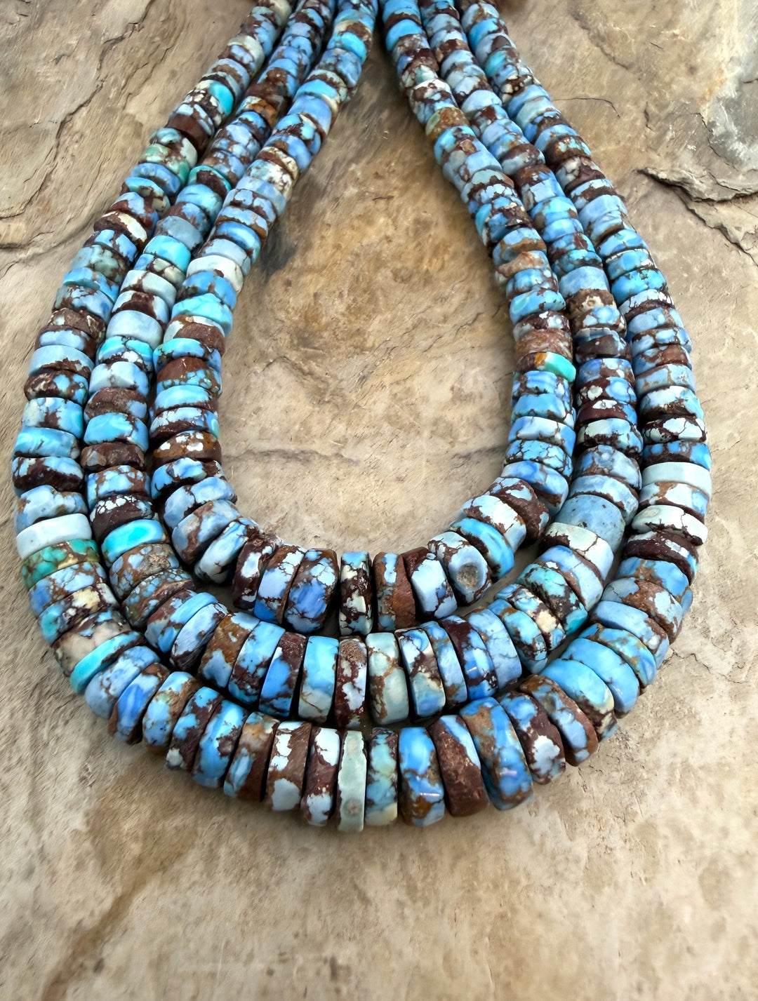 RARE AA+ Golden Hills Turquoise (Kazakhstan) Chunky Rustic