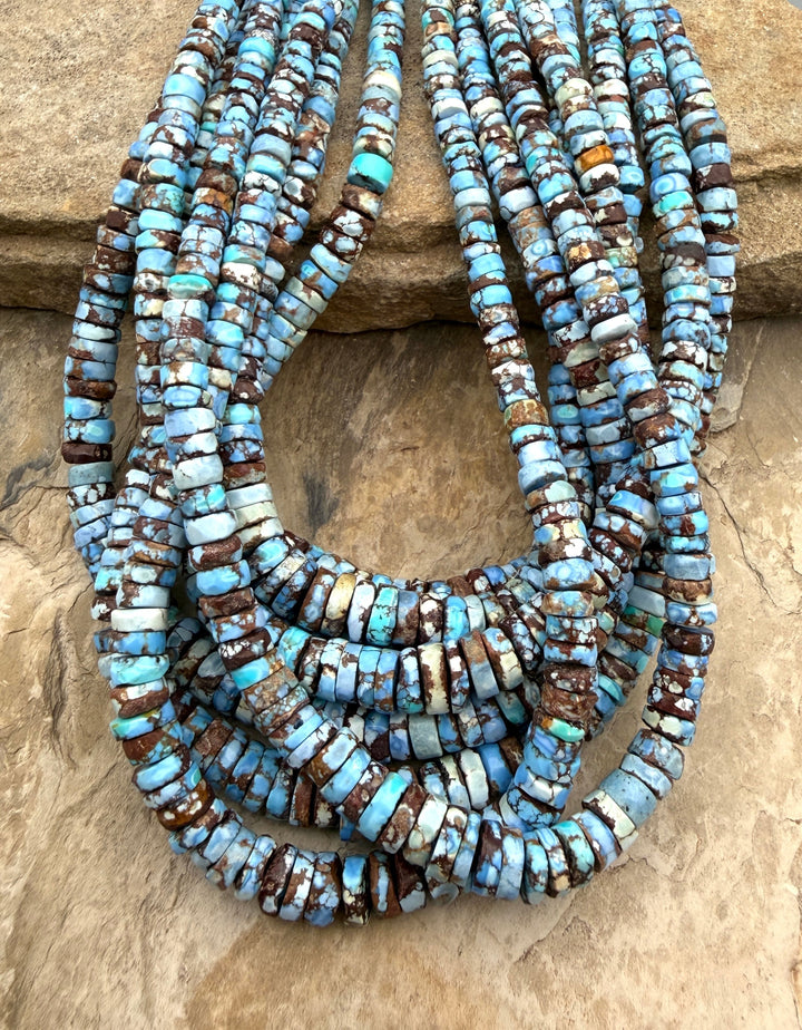 RARE AA+ Golden Hills Turquoise (Kazakhstan) Chunky Rustic