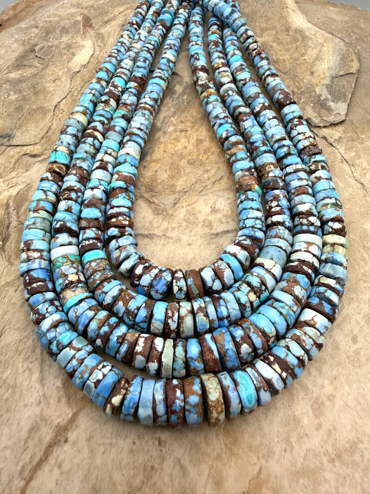 RARE AA+ Golden Hills Turquoise (Kazakhstan) Chunky Rustic