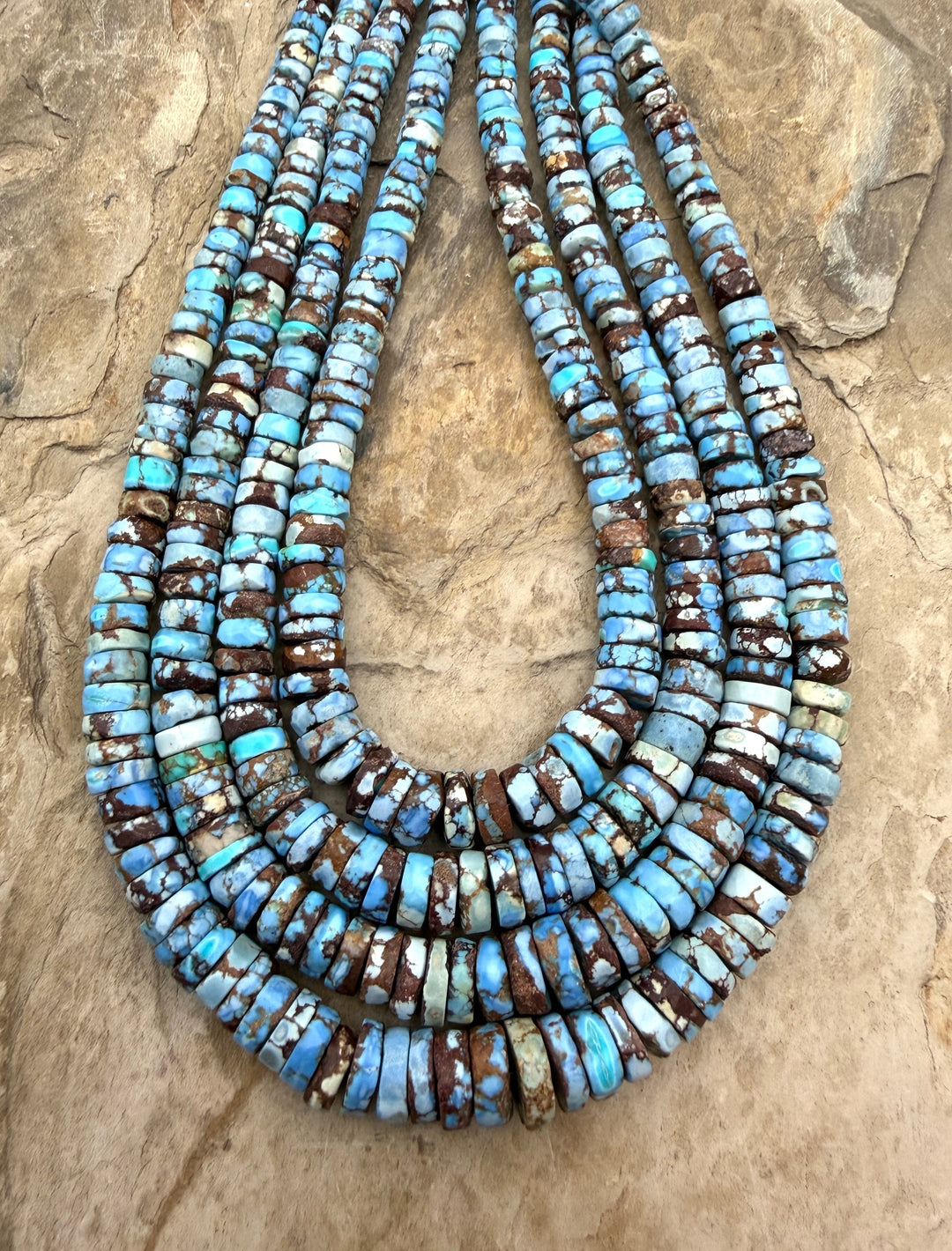 RARE AA+ Golden Hills Turquoise (Kazakhstan) Chunky Rustic