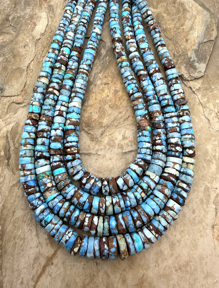 RARE AA+ Golden Hills Turquoise (Kazakhstan) Chunky Rustic