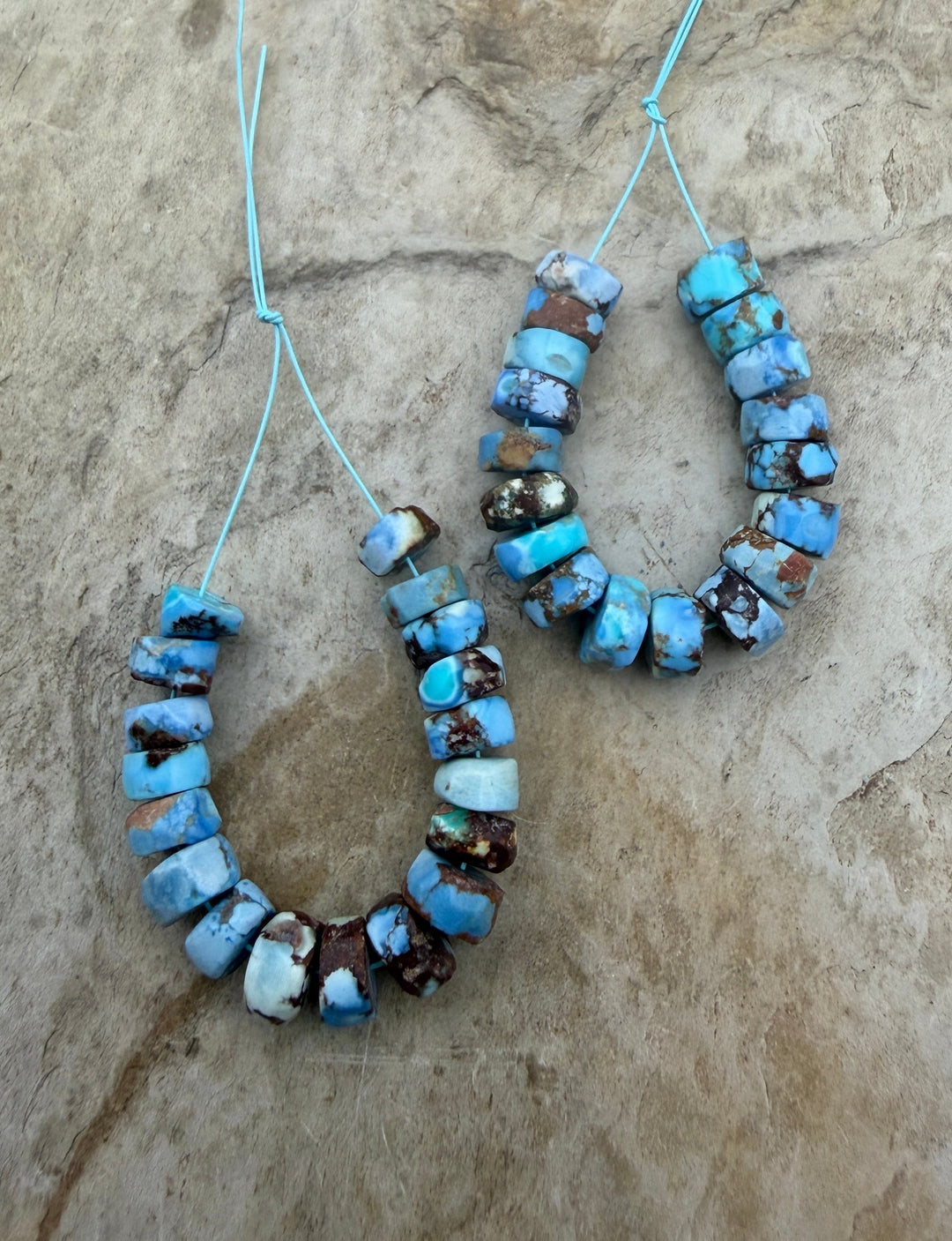 RARE AA+ Golden Hills Turquoise (Kazakhstan) Chunky Rustic
