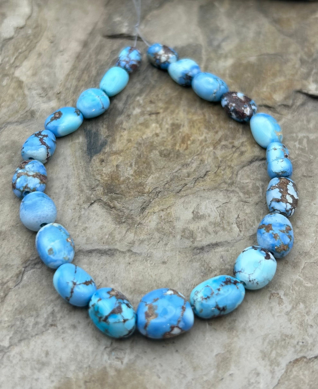 RARE AA+ Golden Hills Turquoise (Kazakhstan) Graduated