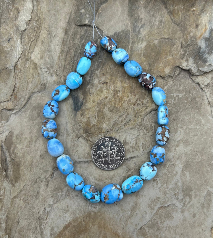 RARE AA+ Golden Hills Turquoise (Kazakhstan) Graduated