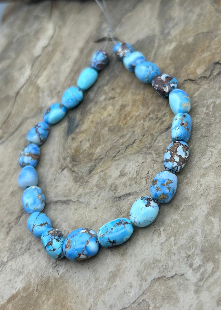 RARE AA+ Golden Hills Turquoise (Kazakhstan) Graduated