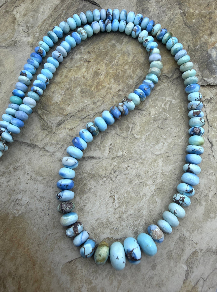 RARE AA+ Golden Hills Turquoise (Kazakhstan) Handcut 5-8mm