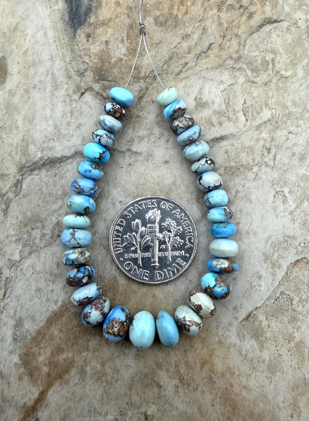 RARE AA+ Golden Hills Turquoise (Kazakhstan) Handcut