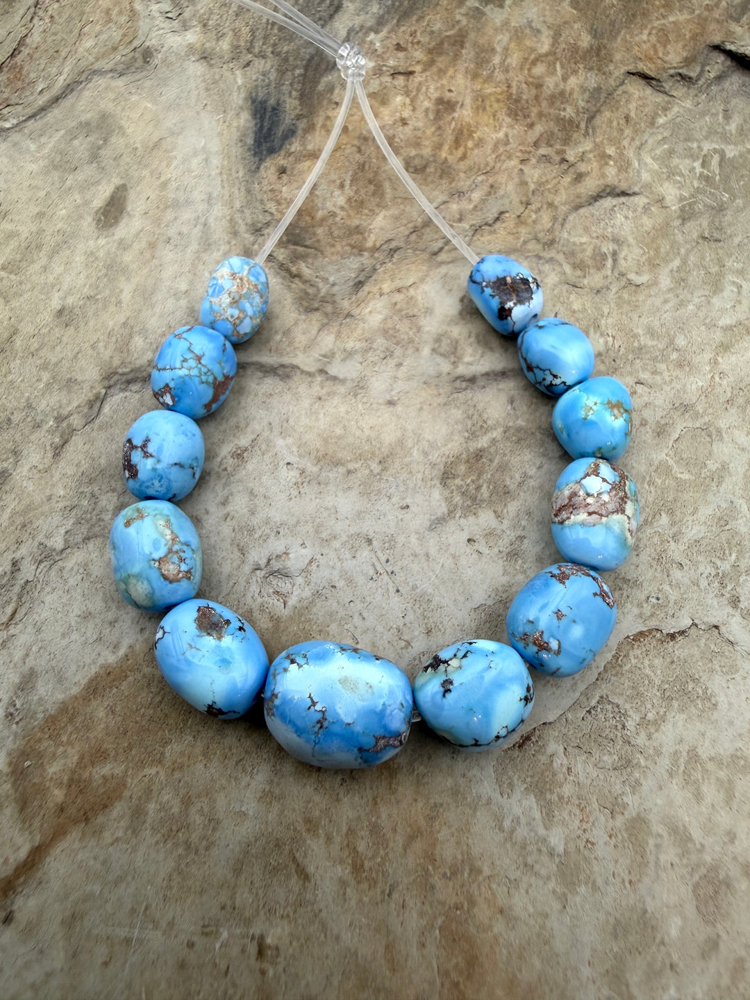 RARE AA+ Golden Hills Turquoise (Kazakhstan) Large Rounded