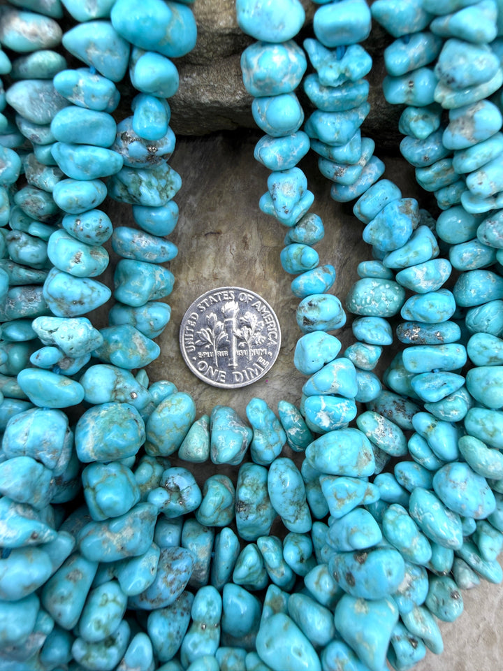 RARE AAA+ Alcran Grand Turquoise (Mexico) with Pyrite