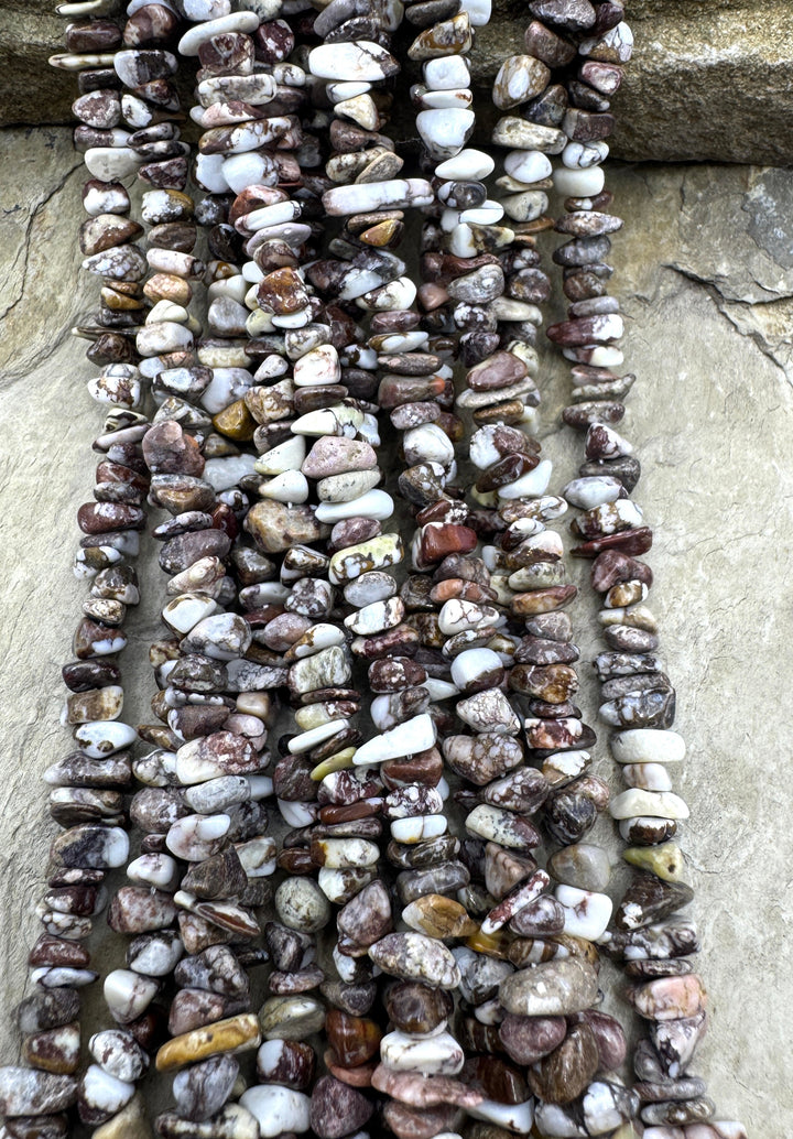 RARE AAA+ Arizona Wild Horse 4-6mm Chip Beads Strand 18