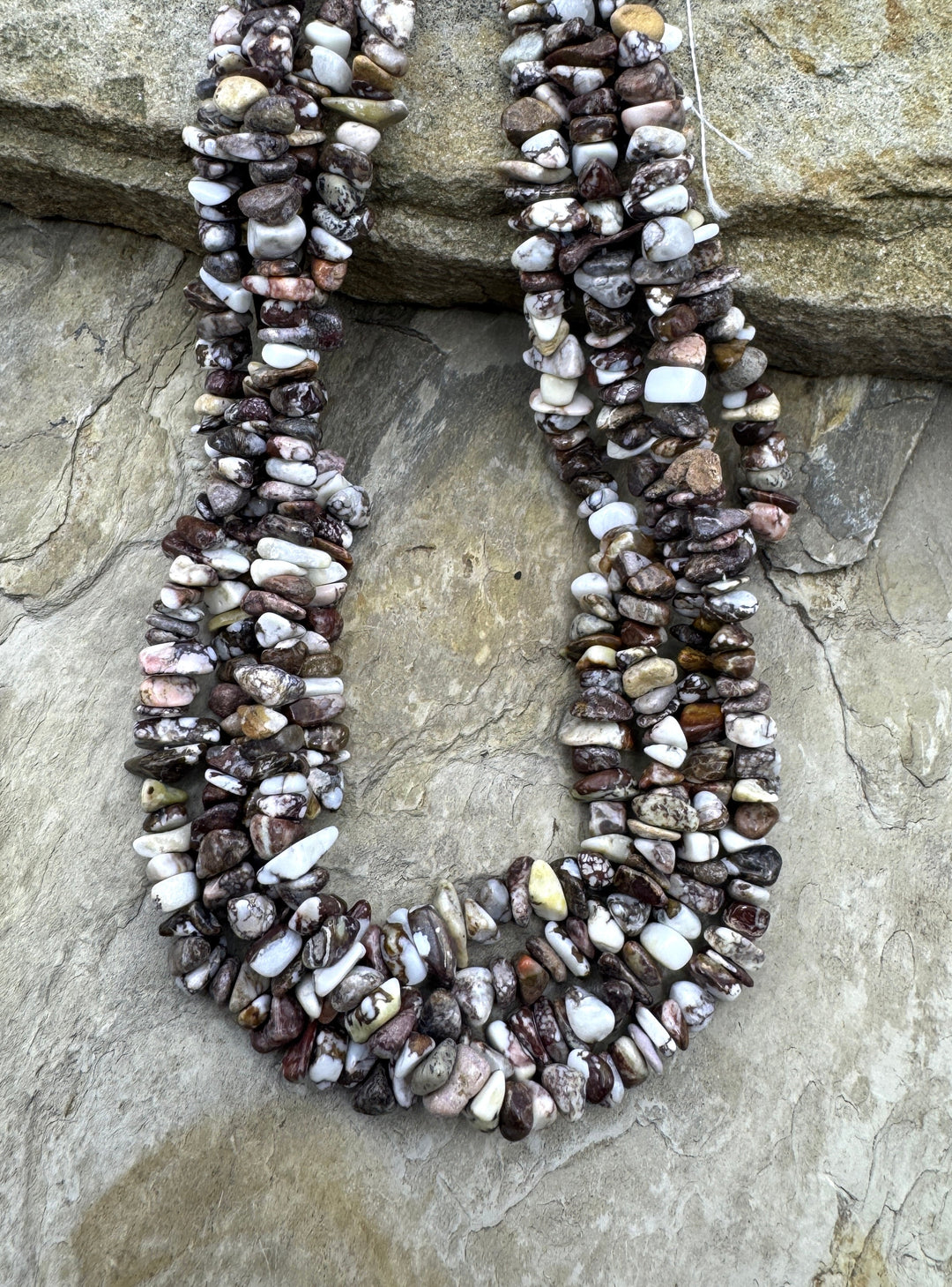 RARE AAA+ Arizona Wild Horse 4-6mm Chip Beads Strand 18