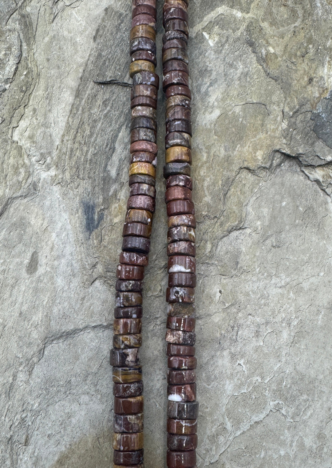 RARE AAA + Arizona Wild Horse 5mm Heishi Bead Strand 9 inch