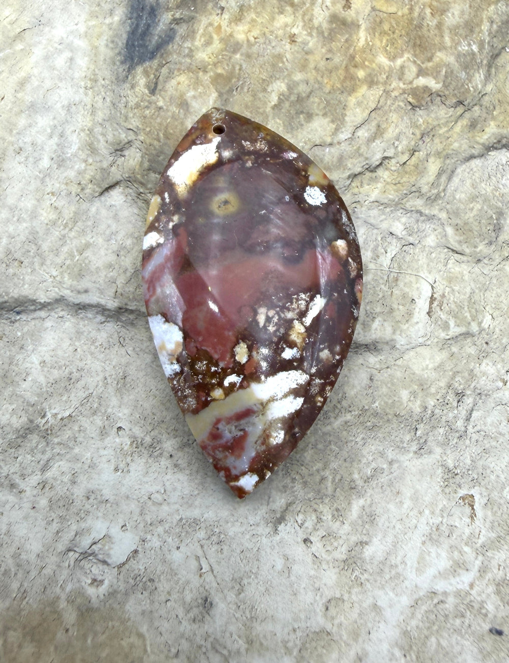 RARE AAA+ Arizona Wild Horse Focal Pendant Bead 21x33mm