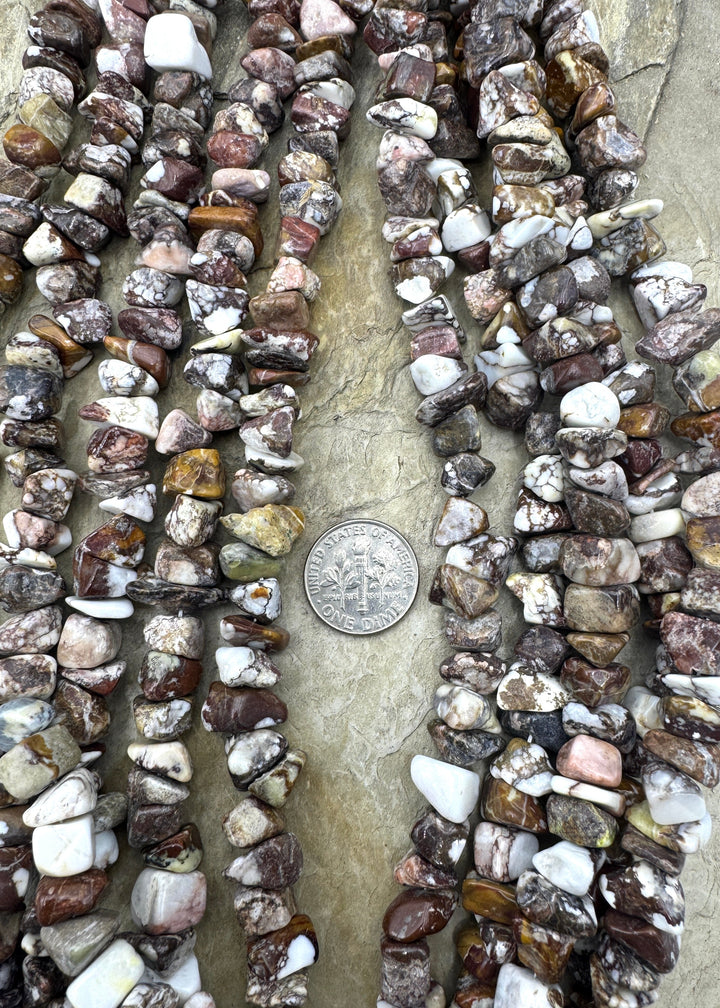 RARE AAA+ Arizona Wild Horse LARGE SIZE (7-12mm) Chip Beads