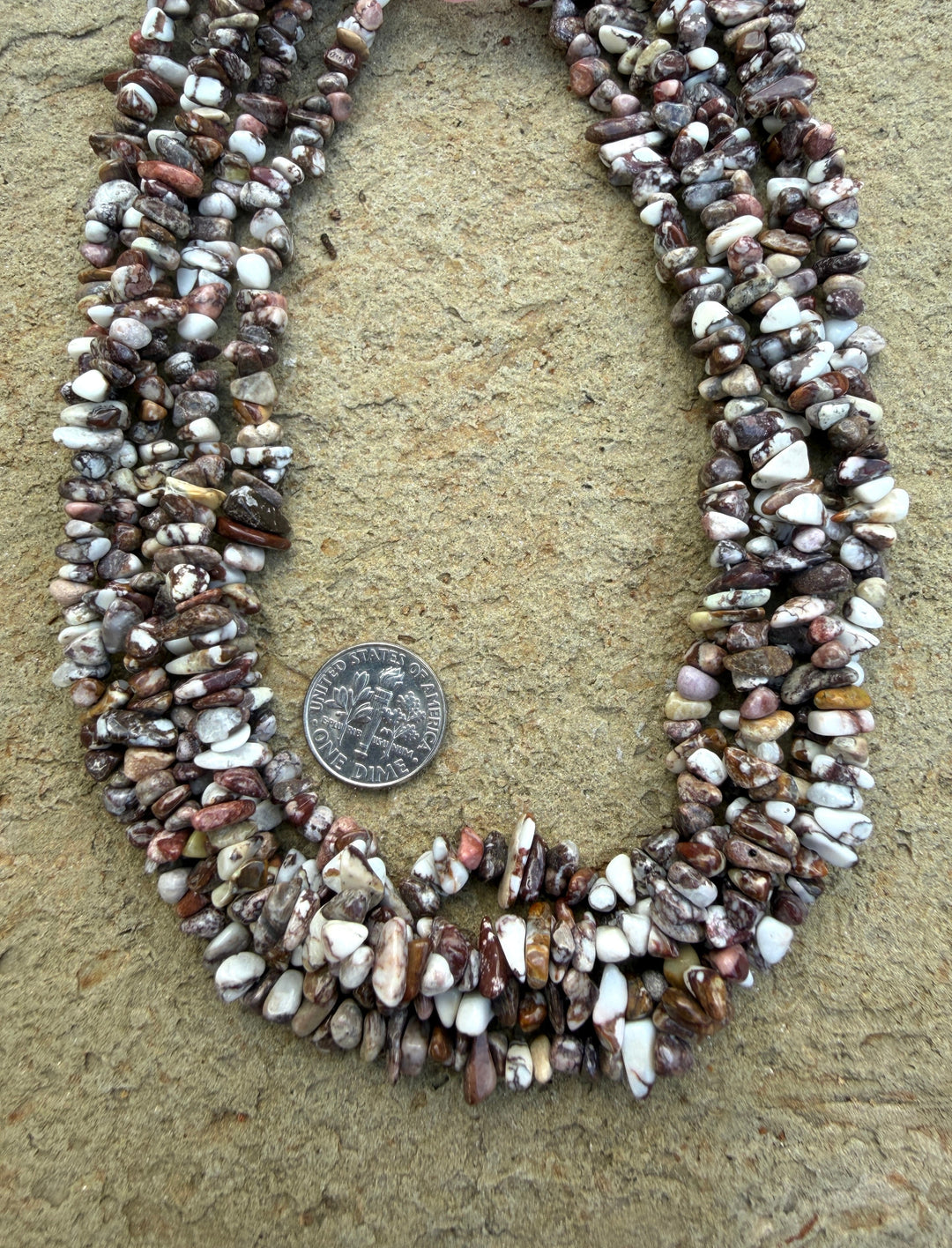 RARE AAA+ Arizona Wild Horse Small Chip Beads (4-6m) Strand
