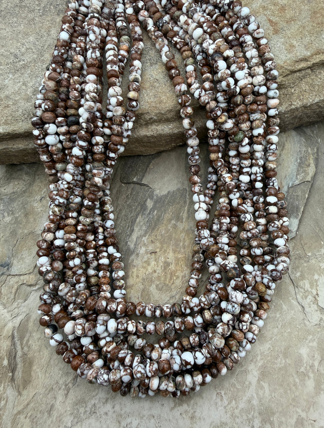 RARE AAA+ Arizona Wild Horse Small Rondelle Beads 5mm (More