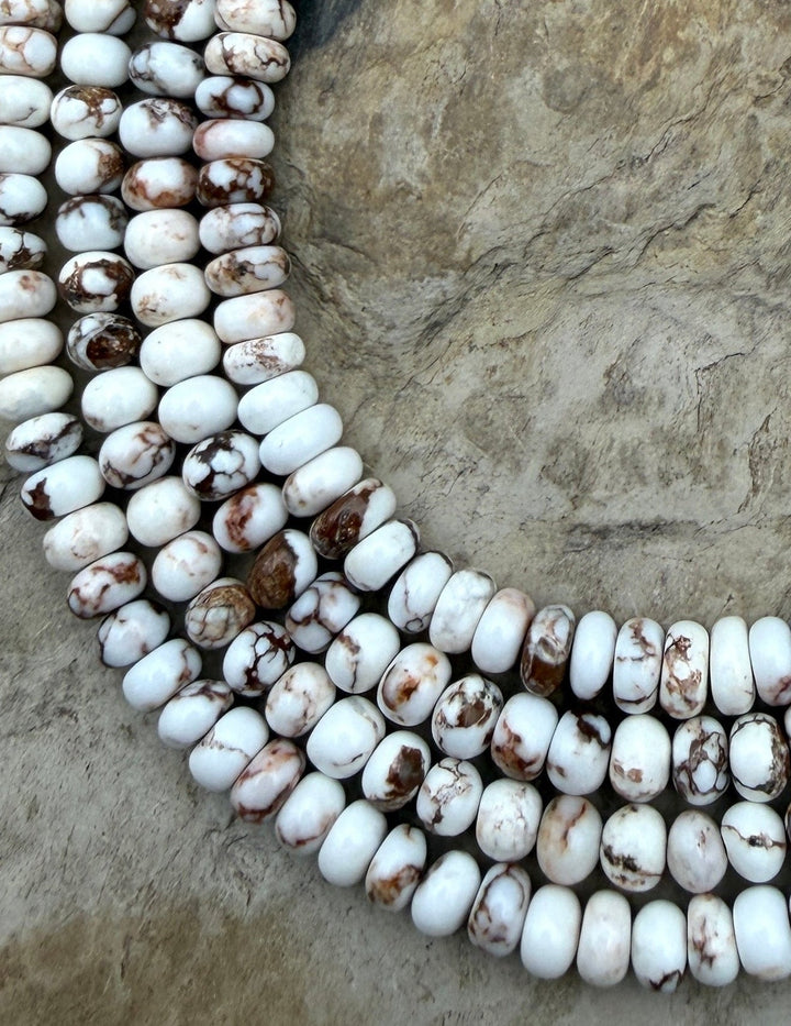 RARE AAA+ Arizona Wild Horse Small Rondelle Beads 5mm (More