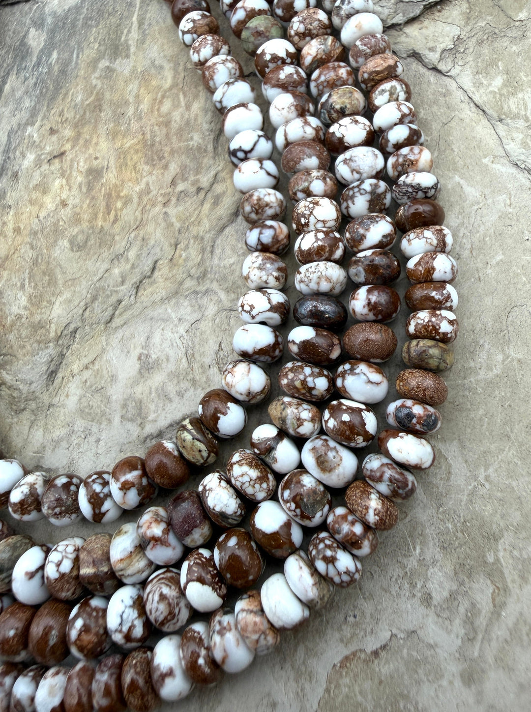 RARE AAA+ Arizona Wild Horse Small Rondelle Beads 6mm (More