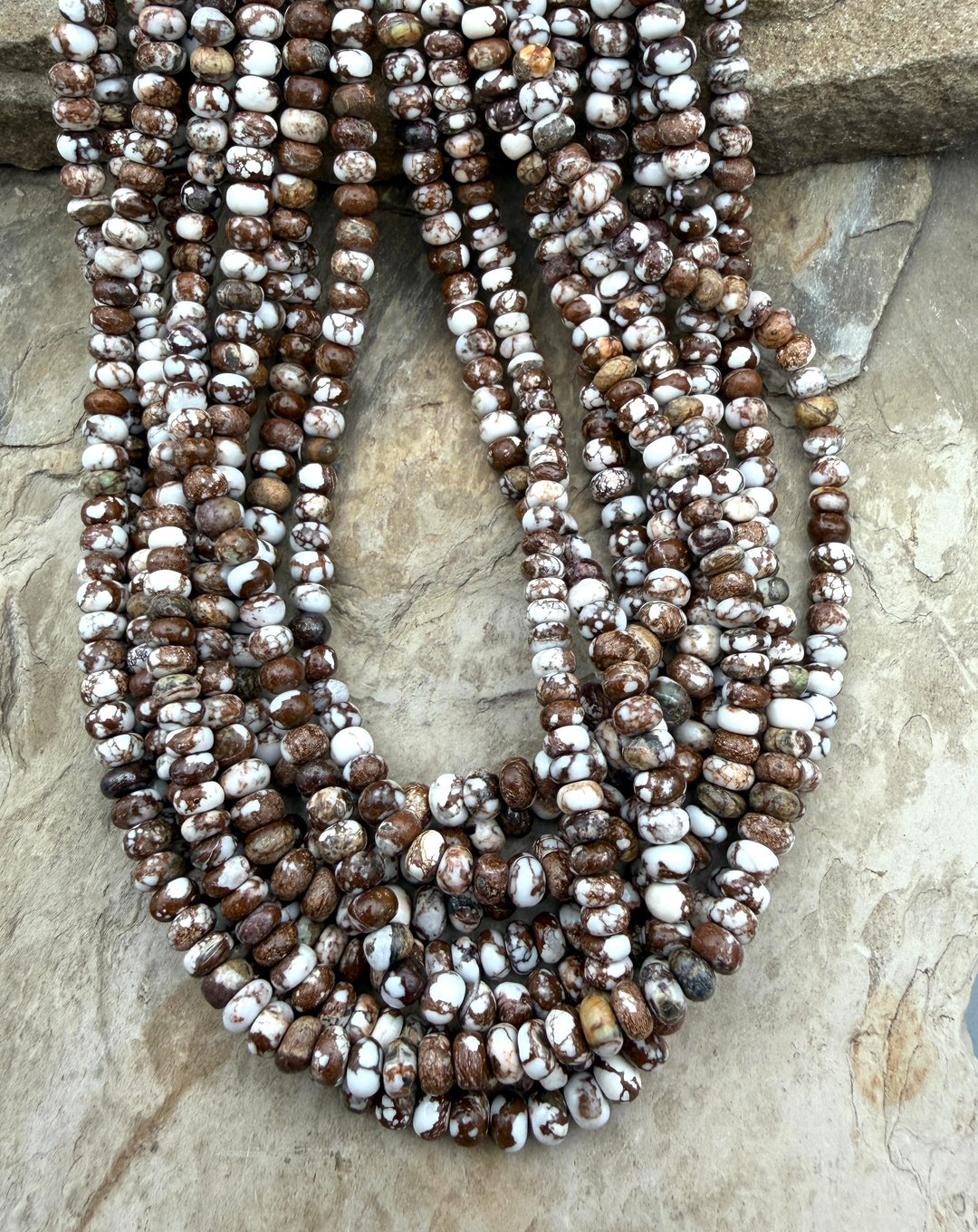 RARE AAA+ Arizona Wild Horse Small Rondelle Beads 6mm (More